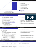 Advanced Algorithm Design and Analysis Techniques: Dynamic Programming