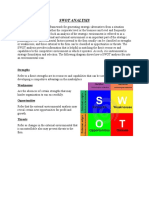 Swot Analysis