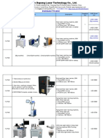 01 Distributor Pricelist - Laser Marking Machine & Welder & Cutter - 2020 DP - Turnkey System - 2400