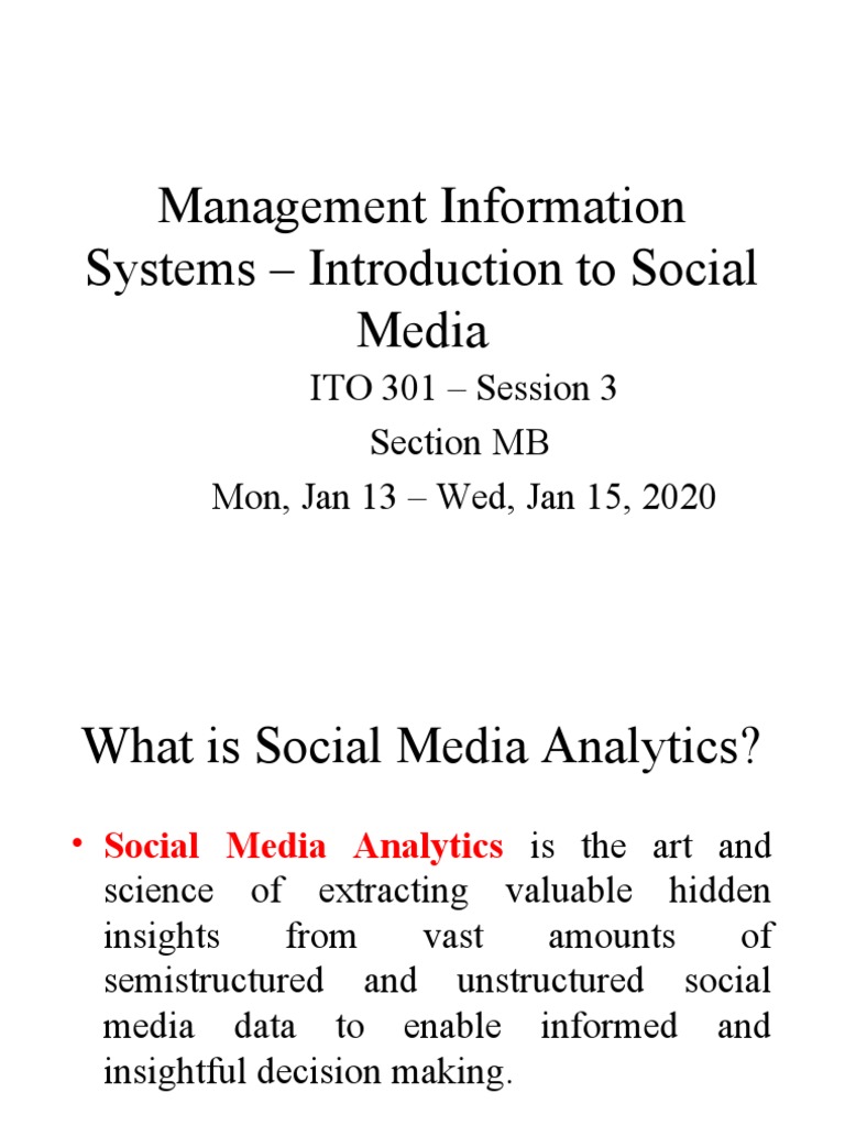 Understanding the Layers of Social Media Analytics | PDF | Analytics ...