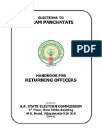 Handbook For Returning Officers