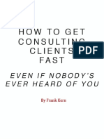 Consultant - Book by Frank Kern
