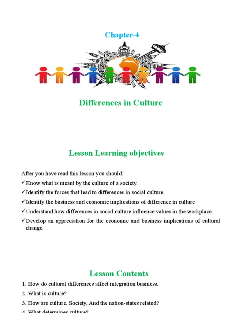 Cultural Differences in Business Practices | PDF | Value (Ethics ...