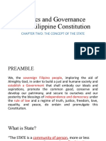 Politics and Governance With Philippine Constitution: Chapter Two: The Concept of The State
