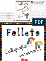 Folleto Caligrafia Cursiva PDF