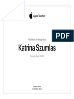 Appleteachercertificate - Katrina Szumlas