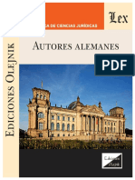 Catalogo Autores Alemanes Ediciones Olejnik