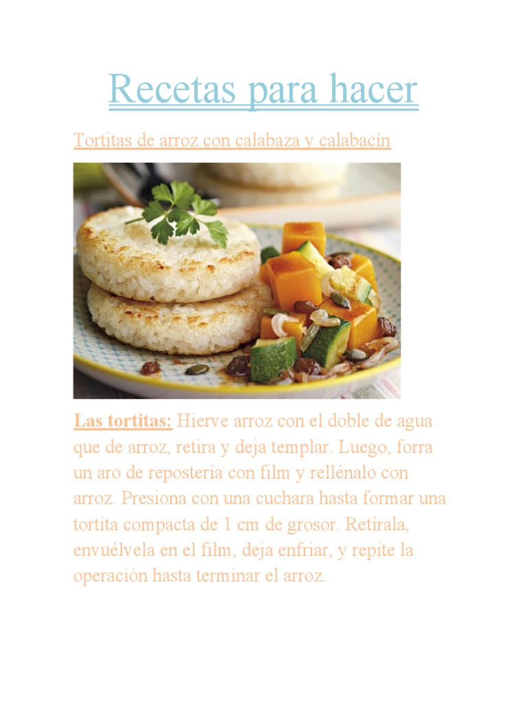 Recetas para Hacer - Romii | PDF | Comida y bebida | Alimentos