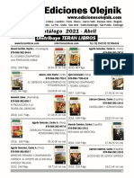 Catalogo Ediciones Olejnik Abril 2021
