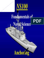 Fundamentals of Naval Science: Anchoring