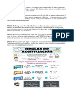 Reglas Acentuacion Facil de Entender 6º-Primaria