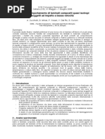 Studio del Comportamento di Laminati Compositi Quasi Isotropi Soggetti ad Impatto a Bassa Velocita