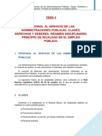 Personal Público Derechos Deberes