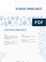 Acid Base Imbalance