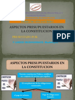 Aspectos presupuestarios en la Constitución del Perú (Art. 74-82