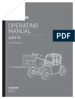 Manual de Operacion Telehandler