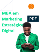 MBA em Marketing Estrategico Digital BF