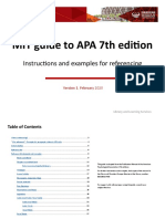 MIT Guide To APA 7th Edition: Instructions and Examples For Referencing