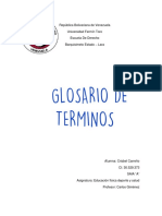 Glosario de Terminos