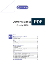 R750 User Manual V2.8.3 Spanish