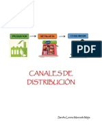 Canales distribución