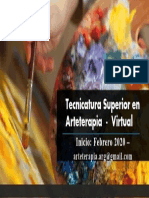 Tecnicatura Superior en Arteterapia - Virtual 2020