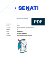 Actividad Entregable 1 Matematica Senati