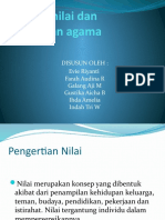 Konsep Nilai Dan Keyakinan Agama