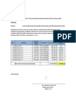 Solicitud de Liberación de Garantía Jorge Basadre