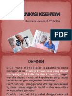 Komunikasi Kesehatan