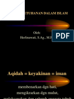 Konsep Ketuhanan Dalam Islam