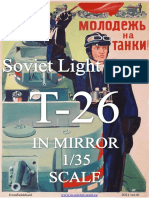 Soviet Light Tank T-26 in Mirror Scale 1/35 Ver.01