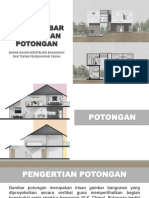 Menggambar Tampak Dan Potongan