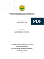 Makalah Ketidakmatangan Sosial Emosional