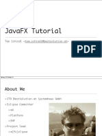 Javafx Tutorial: Tom Schindl