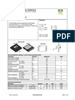 AON7430 30V N-Channel MOSFET: General Description Features