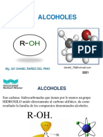 Alcoholes: clasificación, nomenclatura, métodos de obtención y reactividad