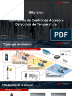 Control de Acceso y Solucion de Deteccion de Temperatura