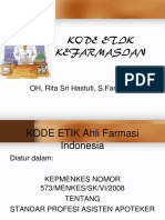 Kode Etik Kefarmasian