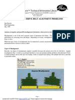 Gatesfacts™ Technical Information Library: Preventing Drive Belt Alignment Problems