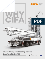 WHY Cifa: Series Truck Pumps & Placing Booms