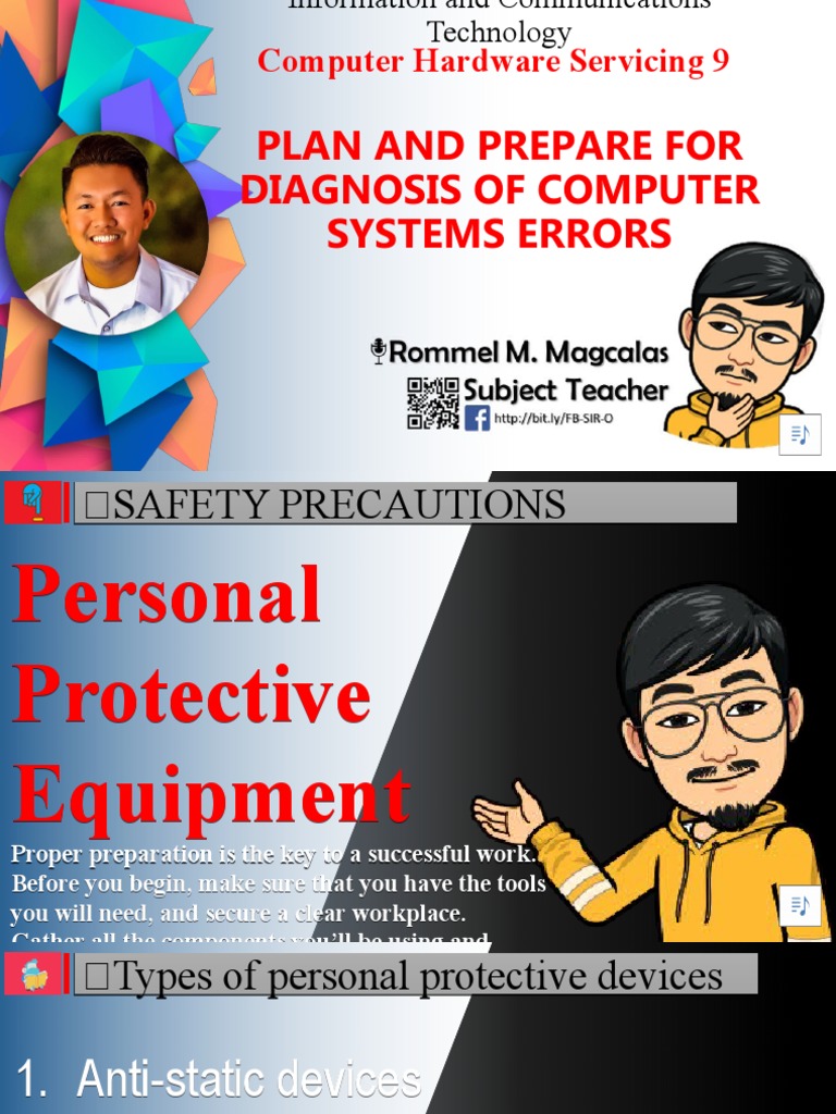 Computer System Servicing Safety Guide | PDF