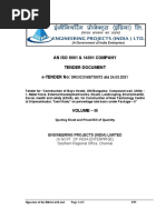 AN ISO 9001 & 14001 COMPANY Tender Document e-TENDER No:: SRO/CON/ETS/072 DTD 24.03.2021