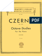 Czerny - Op 553 Six Octave Studies