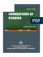 Foundation of Reading
