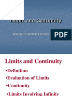 16805limits Continuity