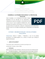 ACT 1 2 - Aguilar Beltran CUADERNILLO V2 Act 1.2 Cuadernillo Las Pruebas Psicológicas y La Práctica Del Psicólogo