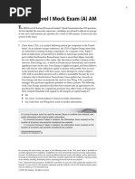 2020 Mock Exam A - Morning Session (With Solutions)