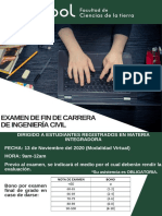 Poster Examen Fin de Carrera