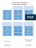 Jadwal Pelajaran